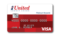 Visa Platinum Rewards card